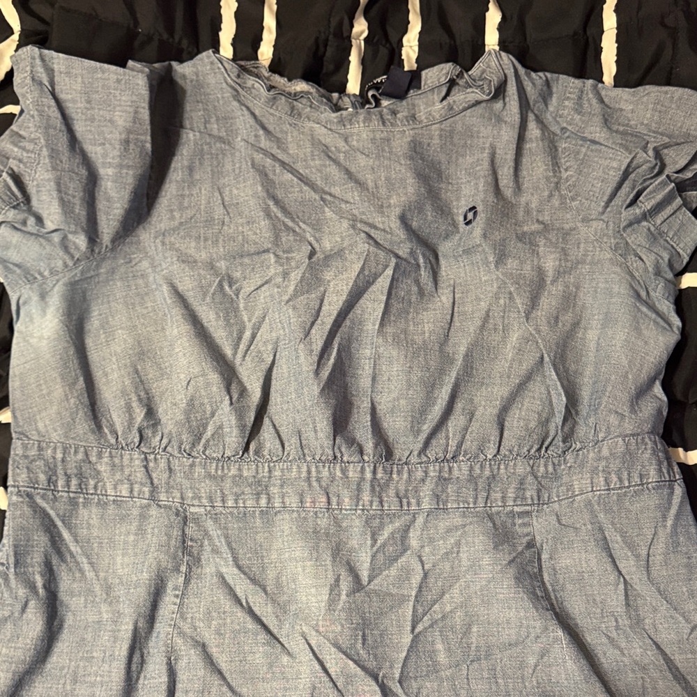 Lands' End Blue Women's Dress